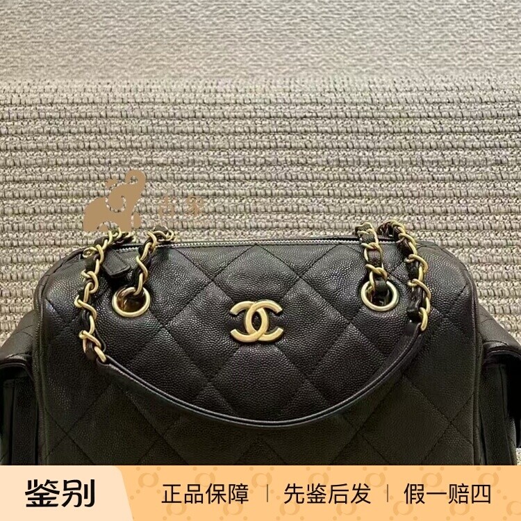 Chanel/香奈儿25K新款女保龄球包