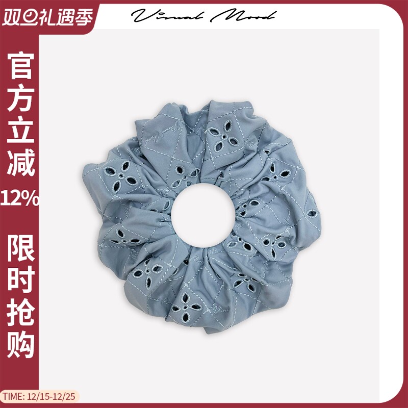 VISUALMOOD复古法式弹力发圈女