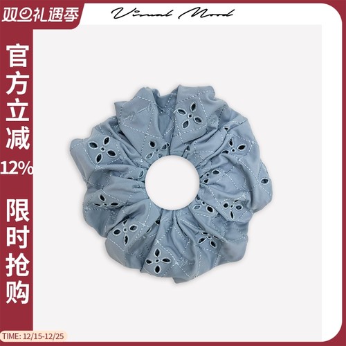 VISUALMOOD复古法式弹力发圈女