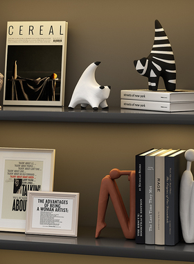 速发高级酒家居软装饰品客厅办公室玄柜感关乔迁新居轻奢摆件