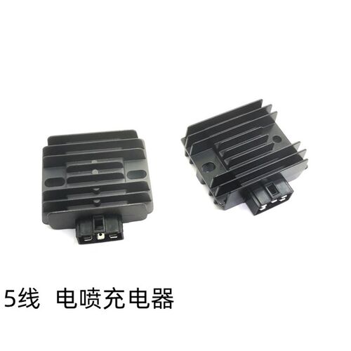 速发国5电喷 001110 125 1四0摩托车稳流器5线五插整流器充电硅