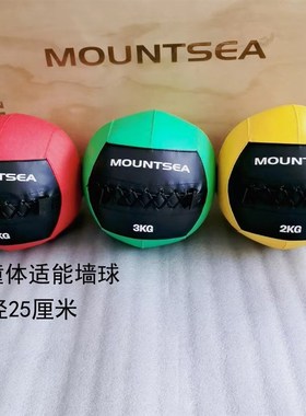 速发MOUT球健身墙S重力球实心少儿球适能儿童软药体非弹动训练