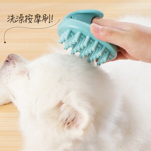 速发Peh bath brush lge  diumtad a dogs dog brush  r b