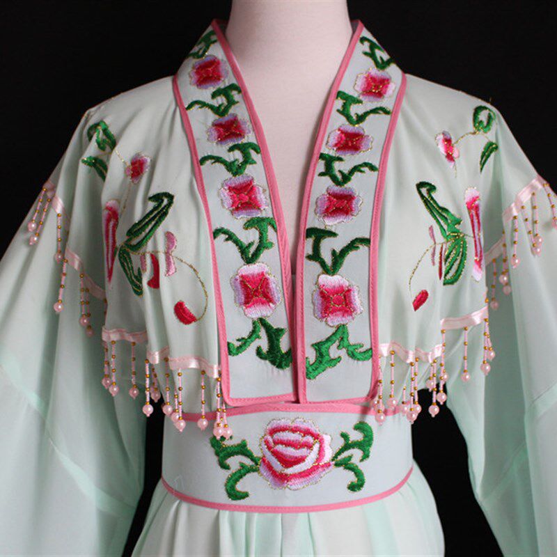 速发古装越剧戏剧京剧黄梅戏服装戏曲服饰青衣小旦花旦衣服小姐衣