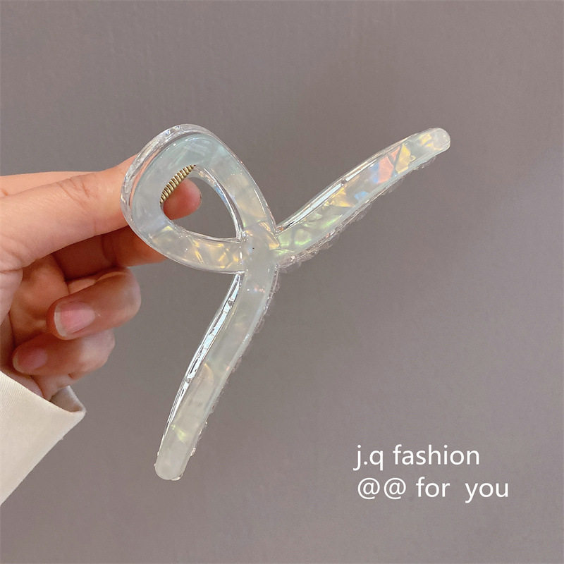 速发人鱼姬发夹春夏后脑勺气质盘发抓夹大号夹子发夹发量多头饰