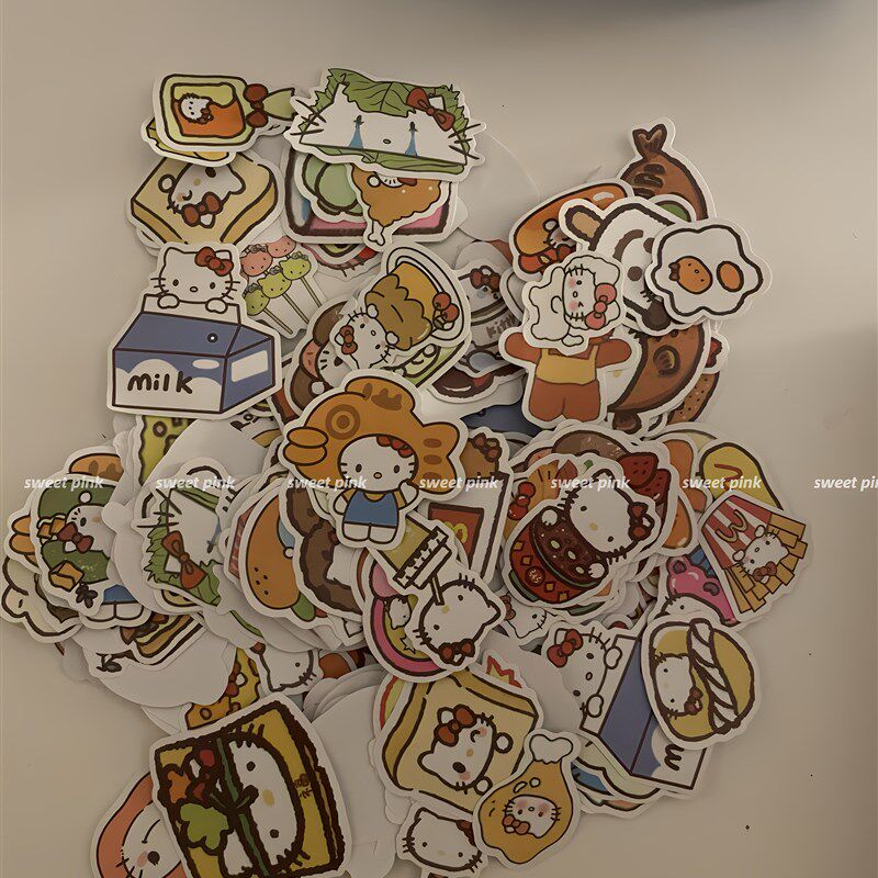 速发y贴纸100张可爱的y猫贴纸