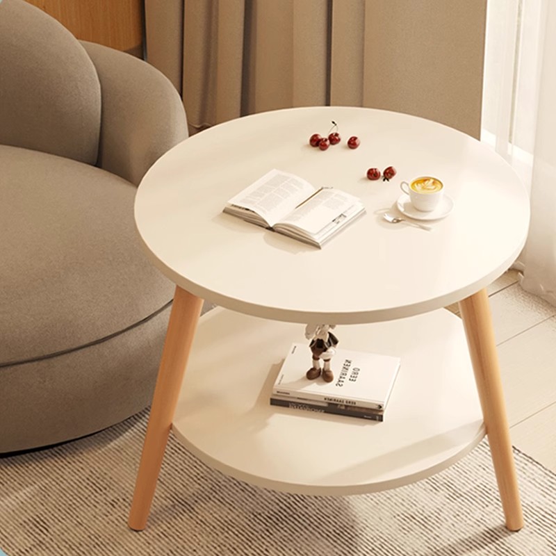 速发小茶几小户型小桌子家用客小厅圆桌咖啡室简约卧桌台i