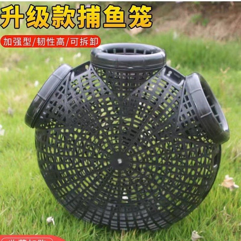 速发捕鱼笼捕鳝神鳝鳝鱼笼子塑料泥专笼鱼虾笼自制倒须抓鱼器钓鱼