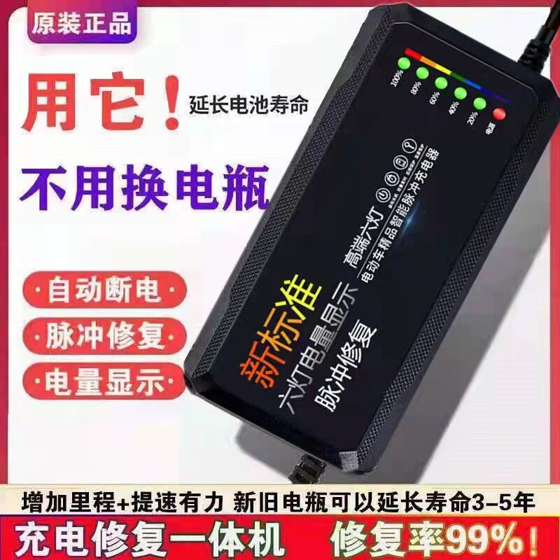 速发【电动修复不求人】激0新旧电瓶修复器48v6活v72电瓶车铅酸