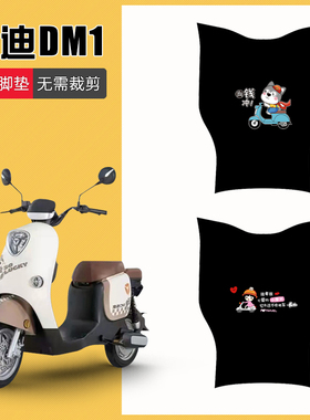 速发DM1脚垫豪华版电动车T268专Z脚水垫防踏踏板垫4用脚垫