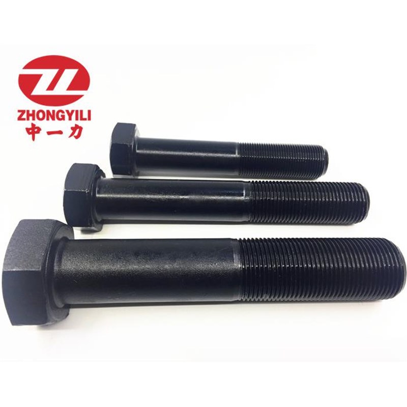速发C2.级M22细牙M22*1.5*70-1丝0半扣螺栓/外六角螺5S1M440发黑B