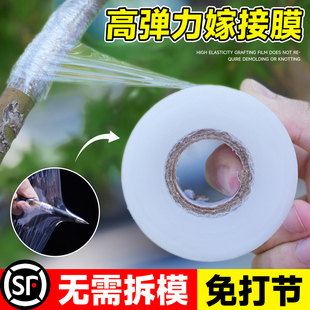 速发嫁接膜果树嫁接专用膜自粘免拆缠绕膜园胶林带包扎塑料绑膜带
