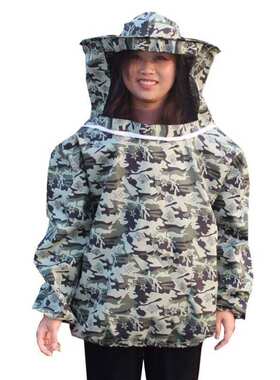 速发蜂蜜夏季哲抓黄蜂太空放捕养蜂服带帽蜂箱拿马蜂透气防蜜蜂衣