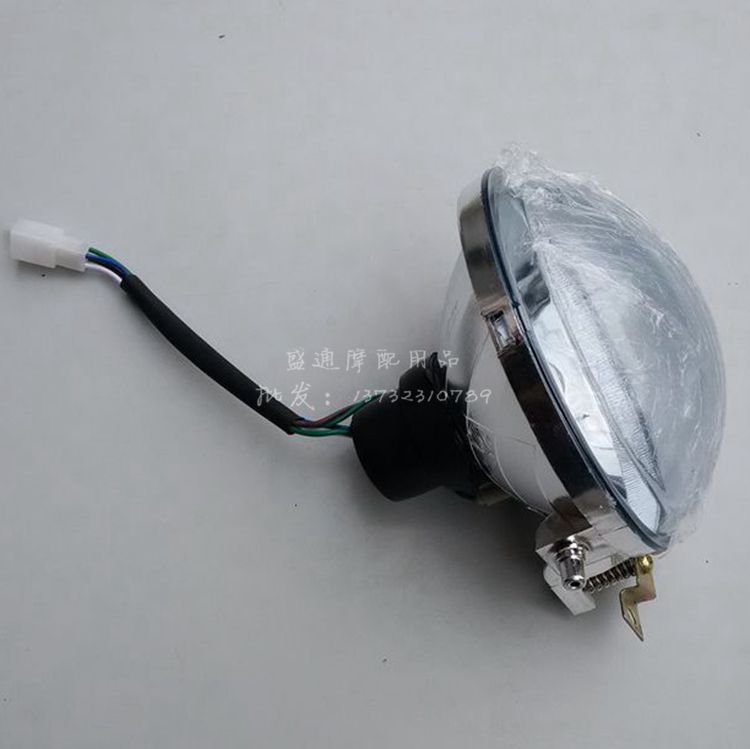 速发小龟王大灯电动车 欧板小摩配件 大灯总灯 龟托车前大成tz灯