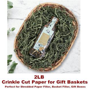 Crinkle Cut Paper for Gift Baskets Shredded Paper Filler