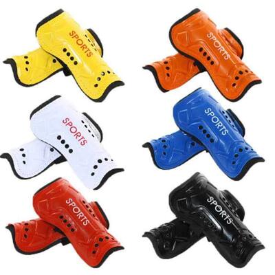 2Pc Soccer Protective Socks Shin Guard Leg Knee Support Pads