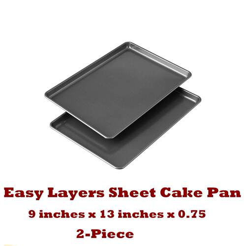 Easy Layers Sheet Cake Pan Cookie Sheet Rectangle Sheet Pan
