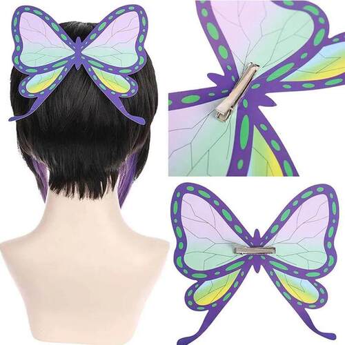 Demon Slayer Butterfly Hair Clip 鬼灭之刃蝴蝶忍蝴蝶头饰发夹