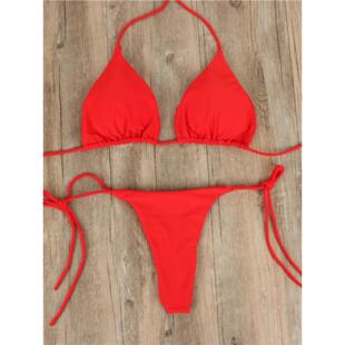Thong Set Swimsuit Bandage Swimwear Sexy Brazilian Bikini