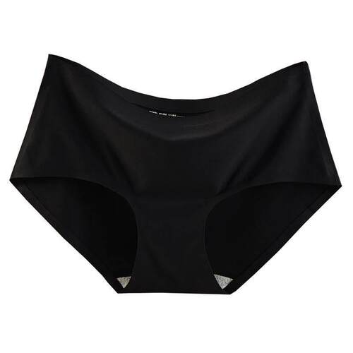 6Pieces Women Lace Silk Underwear Seamless Breathable Briefs