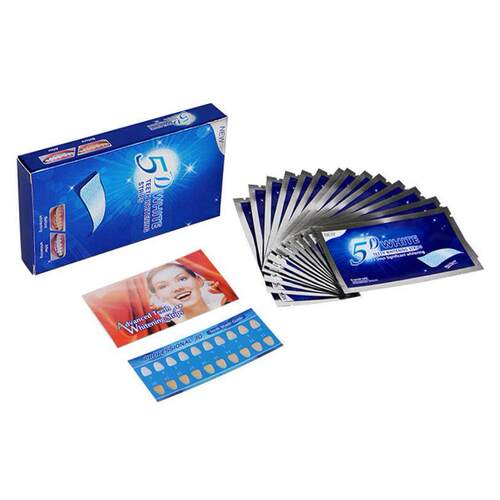 5 Pouch/10 White Strips 3d Whitestrips Teeth Whitening