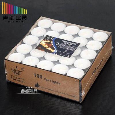 100pcs smokeless candles Boil tea candle tealight lights蜡烛