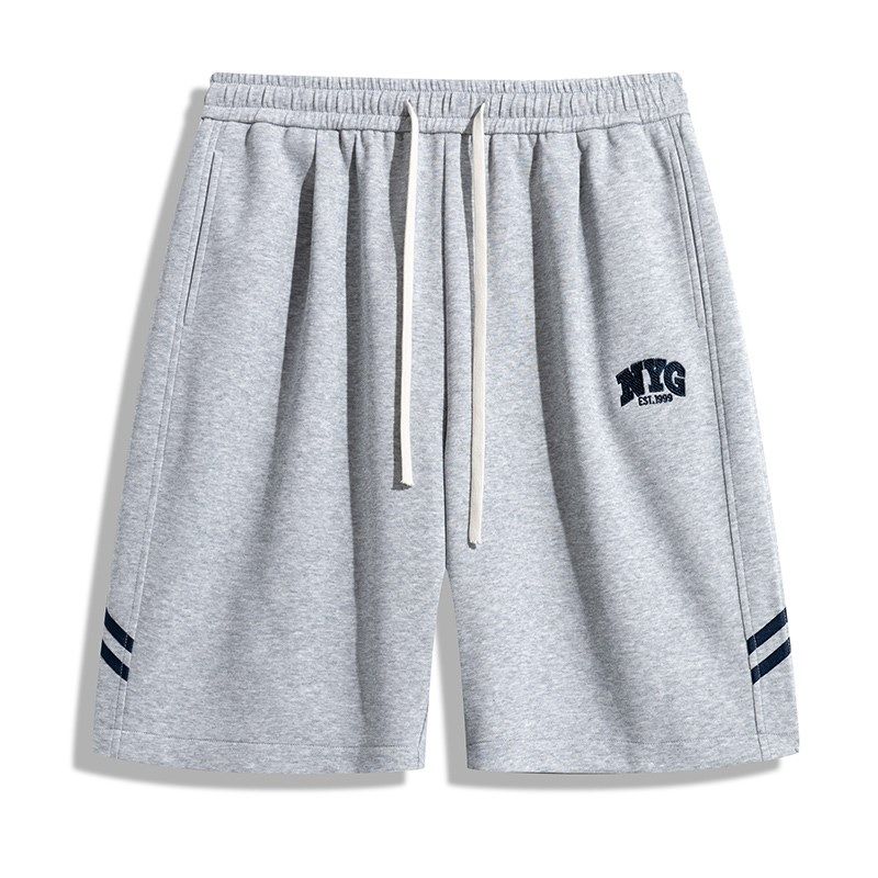 夏季短裤男大码显瘦运动裤男韩版宽休闲裤胖子加肥加大五分裤胖子,男装,短裤,淘宝优惠券,粉丝福利购,淘宝优惠卷