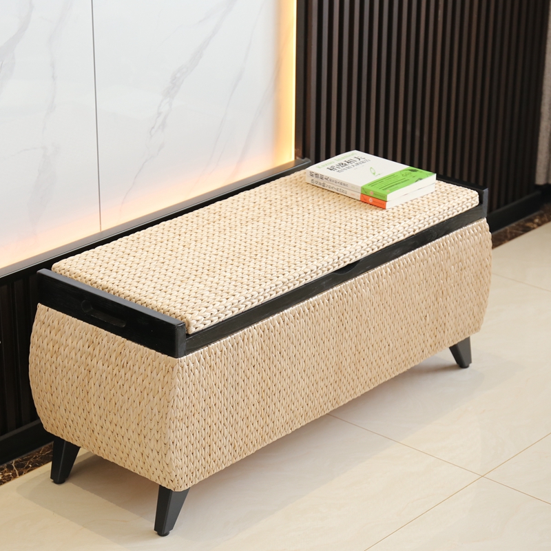 收纳凳子储物凳可坐成人沙发小凳子家用长方形椅收纳箱神器换鞋凳