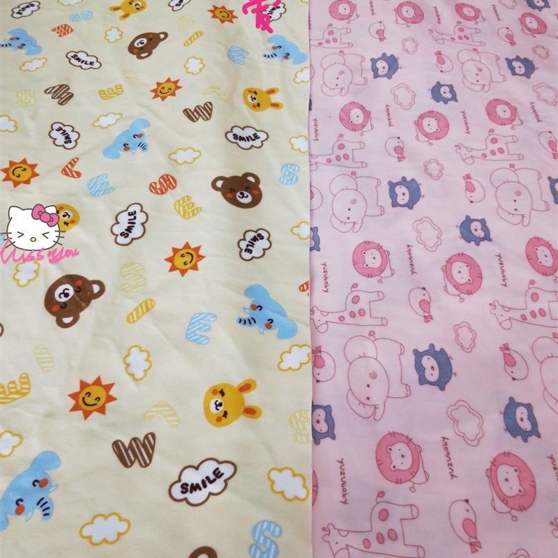 双面水晶绒儿童婴儿隔尿垫超大防水床单透气可洗成人1.5*1.8*2*米