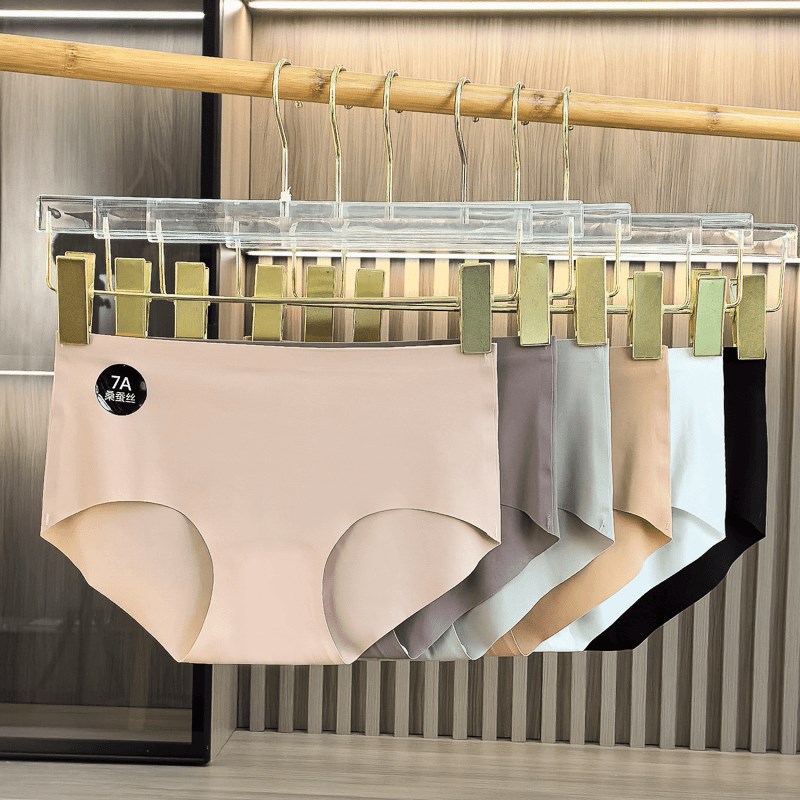 【五条装薄款】7A底裆美拉德奶皮裤女款夏季舒适亲肤中腰无痕短裤