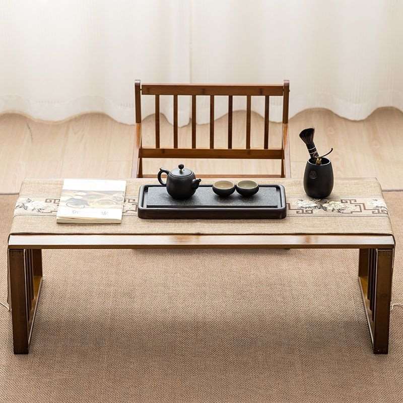 飘窗小茶几榻榻米日式禅意矮z桌茶桌卧室小桌子坐地炕桌实木家用