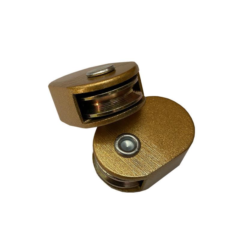 轮架摇器滑手滑轮省凉衣力晾衣架配件升降滑轮动滑轮 摇手维修器