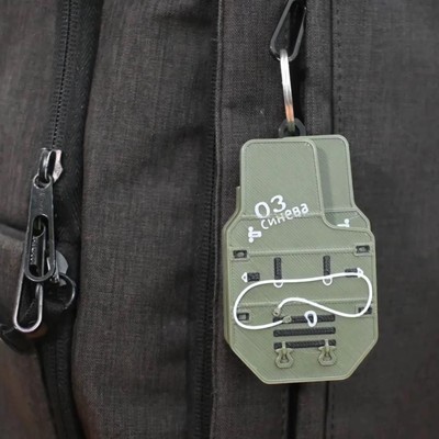 三角洲行动游戏周边变形盾牌威龙磁吸炸弹信号破译器挂件摆件玩具