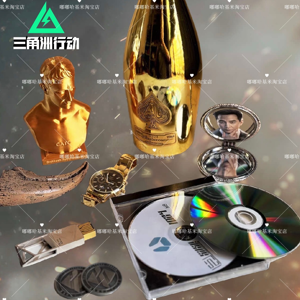 三角洲行动周边大红非洲之心手办模玩模型收藏礼品生日礼物玩具