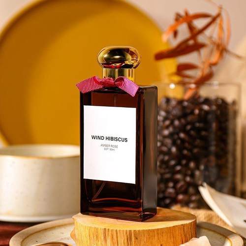 新款小众原创琥珀玫瑰清新香水女士持久留香抖音快手直播厂家代采