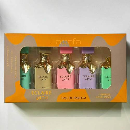 高品质香水礼盒套装lattafa ECLAIRE冰淇淋五件套阿拉伯中东跨境