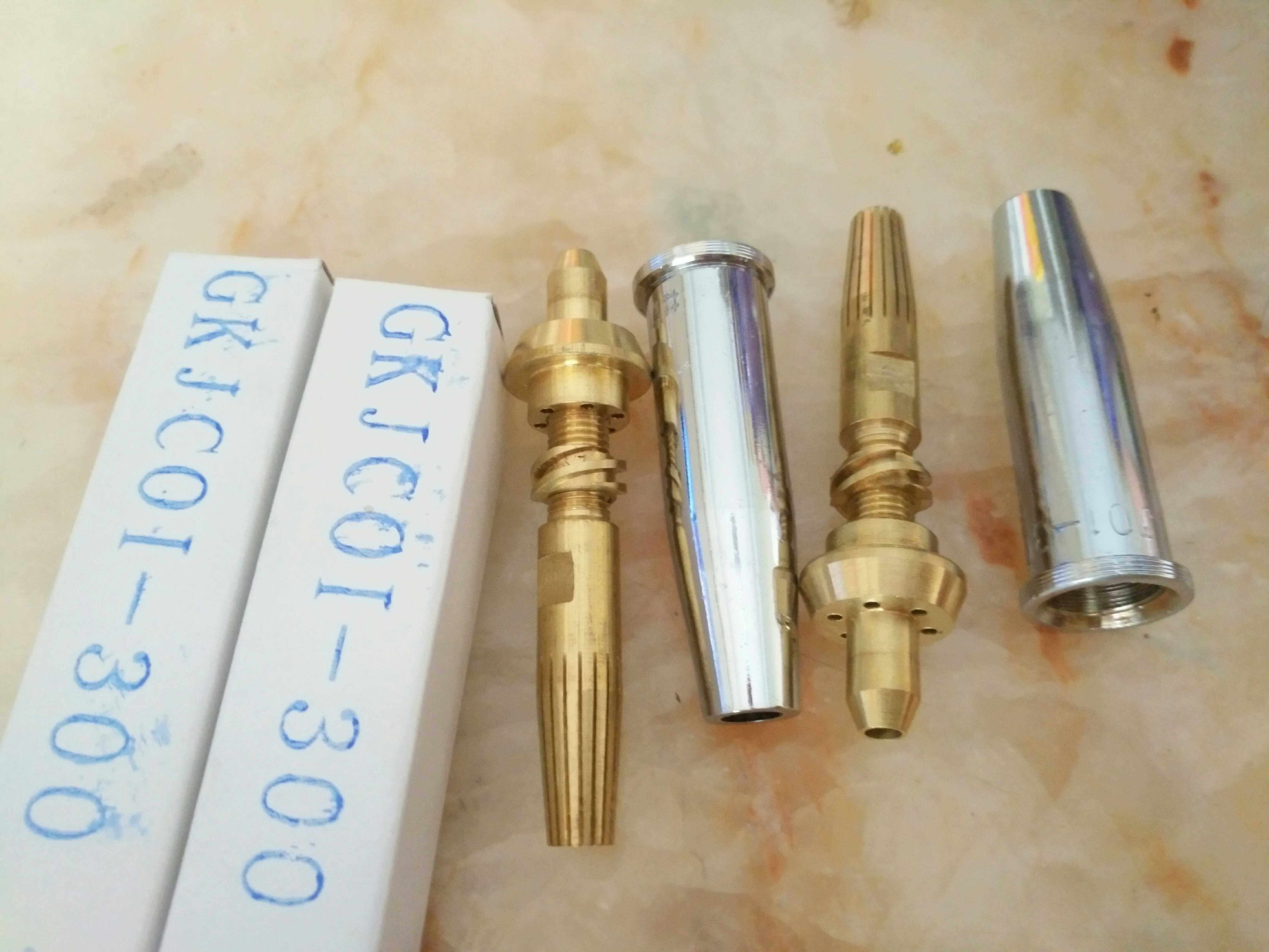 速发氧气丙烷瓦斯手工割枪割嘴带钢芯螺旋割嘴0 100 00梅花快速割