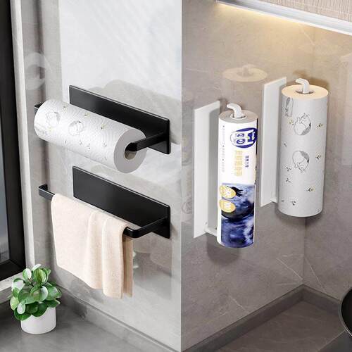 Kitchen Roll Paper Towel Holder Bathroom Tissue Stand Rose G