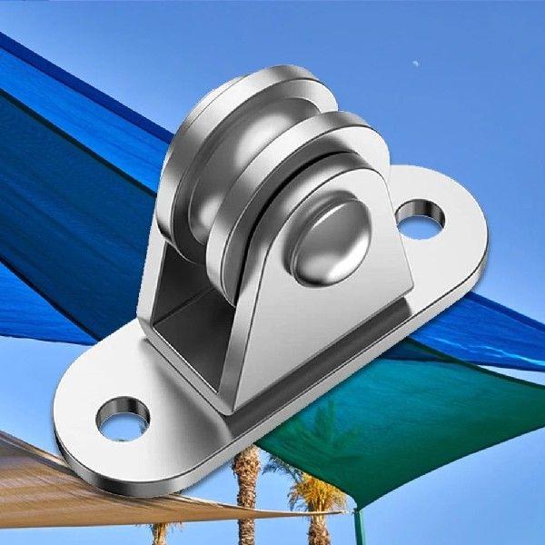 2/4Pcs Bearing Silent Wheel with Mounting Screws and