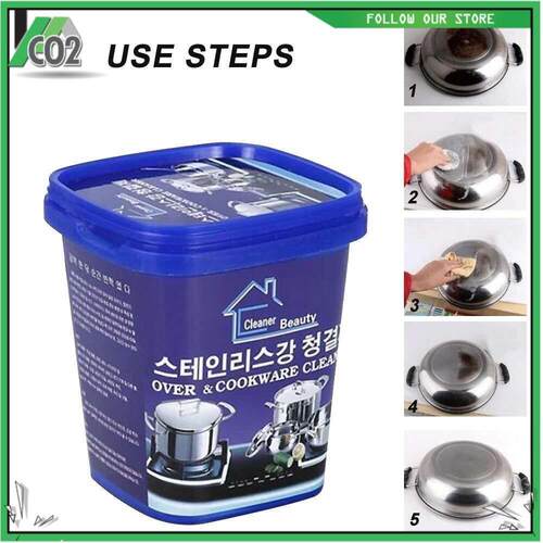 Magic Cookware Cleaner Rust remover for kitchen utensils500g