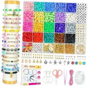 For Jewelry Bracelets Beads Kits Earring Box DIY Clay Making