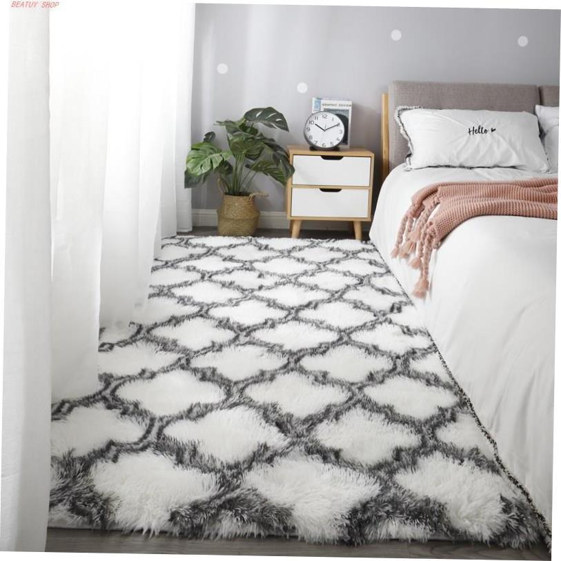 Soft Carpet Area Rugs Floor Bed Mats Living Room Bedroom Rug