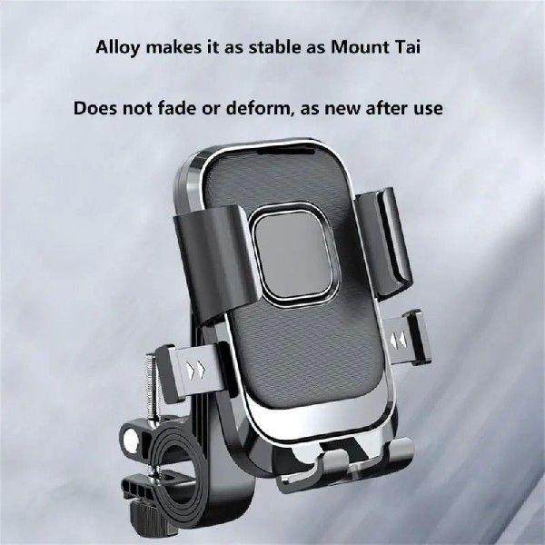 Cycling Navigation Phone Holder Silicone Shock Absorption