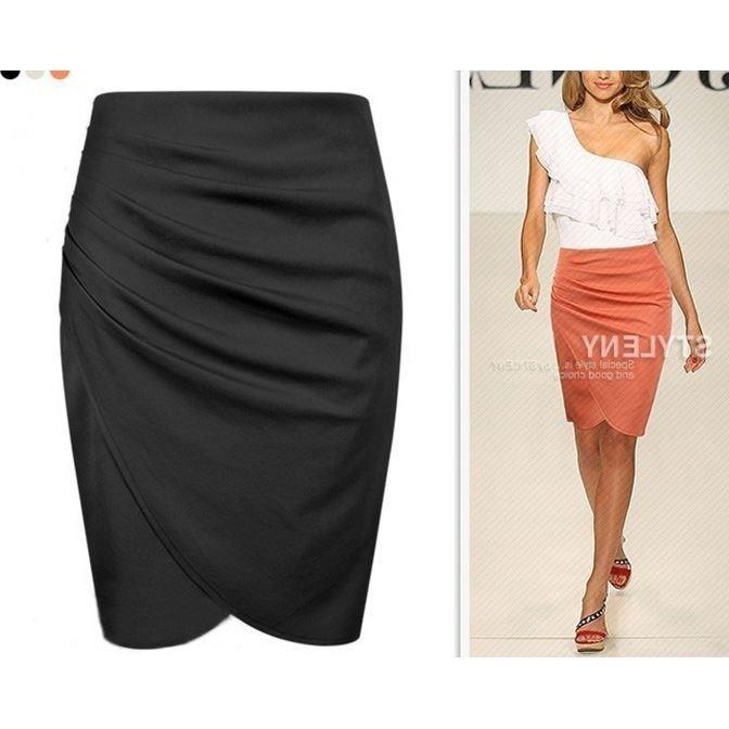 2016 summer Short skirts Lady OL WomanPencil Miniskirt