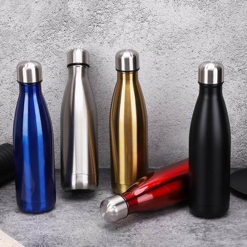 Stainless Steel Water Bottle Vacuum Travel Thermal cup 18oz