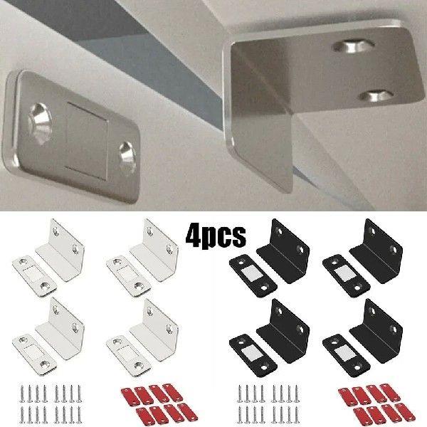 4Pcs Strong Magnetic Door Closer Furniture Cabinet