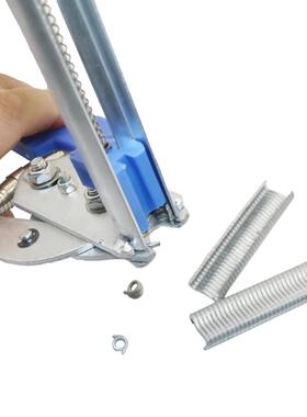 Fastening Clamp Installation Poultry Cage Plier & 600 Nails