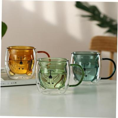 Water glass mug Coffee Cup Set Heat-resistant Double Handle