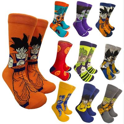 Anime Dragon Ball Socks for Men Women Son Goku Frieza Piccol