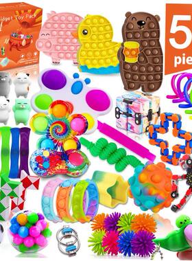 Mystery Fidget Toys Pack Set Pack Anti Stress Christmas Adve